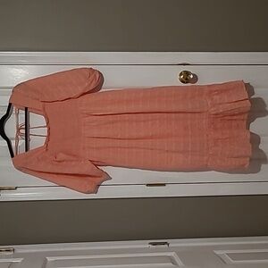 NEW UMGEE  USA CORAL MAXI DRESS